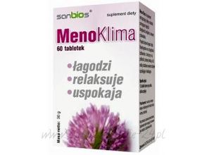 Meno-Klima 60 tabletek,SANBIOS