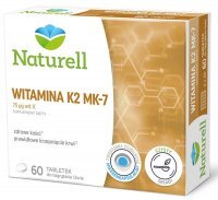 NATURELL Witamina K2 MK-7 60 tabletek do ssania