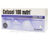 Cefasel 100 Nutri tabl. 0,1 mg 20 tabl.