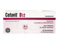 Cefavit B12 60 tabletek do żucia