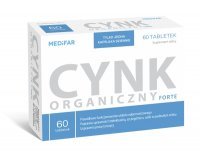 Cynk organiczny forte 60 tabletek