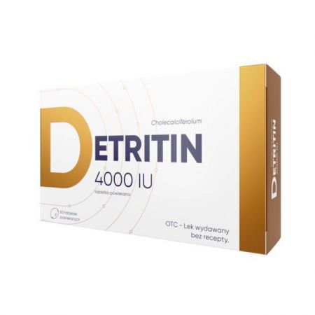 Detritin D3 4000 j.m. 60 tabletek