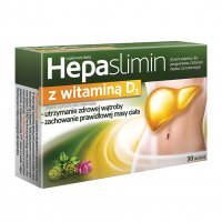 HEPASLIMIN z witaminą D3 30 tabletek