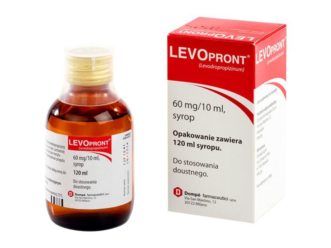 Levopront syrop 0,06g/10 ml 120 ml - Na odporność - ZDROWIE - Twoja Apteka