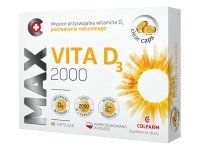Max Vita D3 2000 60 kaps. COLFARM