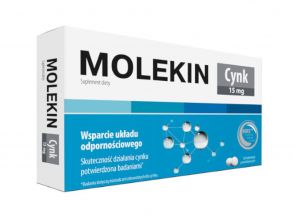 Molekin Cynk 15 mg 30 tabletek