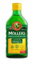 Moller's Gold Tran Norweski o aromacie cytrynowym 250 ml