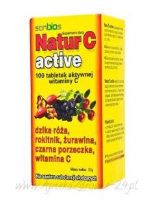 Natur C Active 0,2 g 100 tabl. SANBIOS