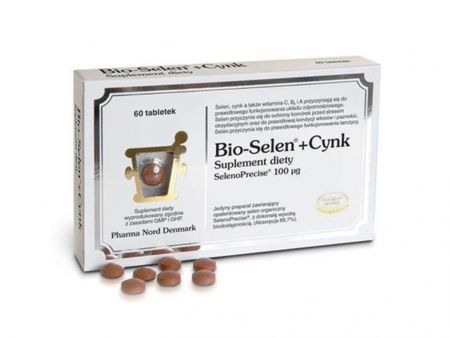 PHARMA NORD Bio-Selen+Cynk 60 tabletek