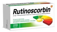 Rutinoscorbin 210 tabletek powlekanych