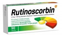 Rutinoscorbin 90 tabletek powlekanych