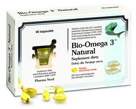 PHARMA NORD Bio-Omega 3 Natural 90 kapsułek