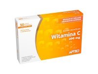 Witamina C 200 mg APTEO tabl.powl. 50tabl.