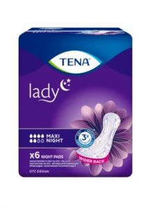 Wkładki anatomiczne TENA Lady Maxi Night OTC Edition 6szt.