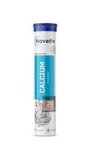 Novativ Calcium 20 tabletek musujacych