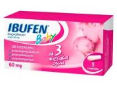 Ibufen Baby czopki doodbytnicze 60 mg 5 szt.
