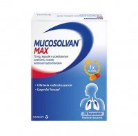 Mucosolvan Max 75 mg 20 kapsułek