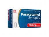 Paracetamol Synoptis 500 mg 50 tabletek
