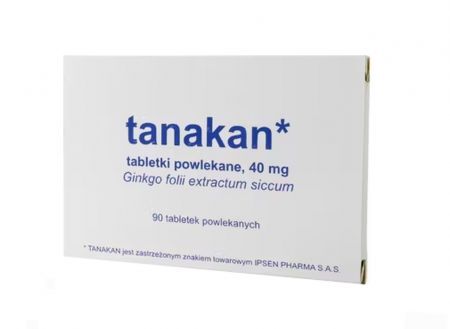 DELFARMA Tanakan 90 tabletek (import równoległy)