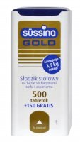 Langsteiner Sussina Gold Słodzik 500 tabletek+150 gratis