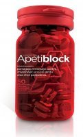 Apetiblock tabletki musujące do ssania 50 tabletek