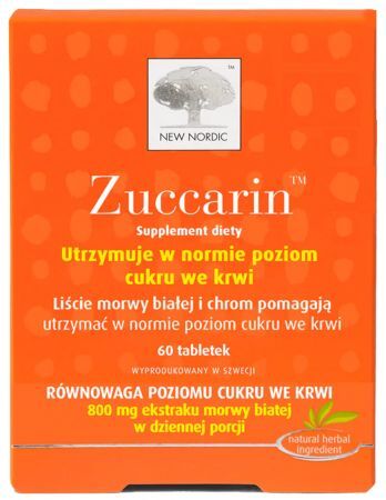 NEW NORDIC Zuccarin 60 tabletek