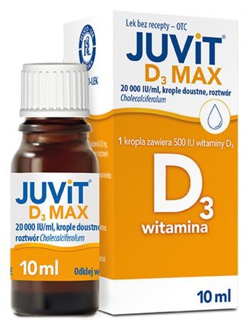 Juvit D3 MAX krople 10 ml