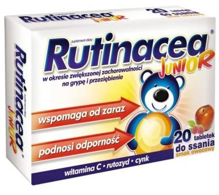 Rutinacea Junior 20 tabletek