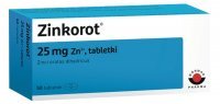 Zinkorot 25 mg 50 tabletek
