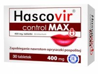 Hascovir control Max 400mg 30 tabletek