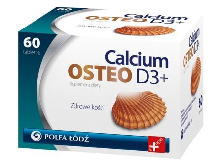 Calcium Osteo D3+ 60 tabletek