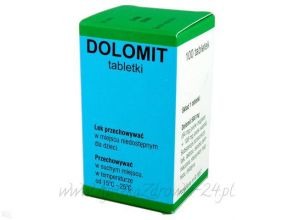 Dolomit 0,064g+0,108g 100 tabletek