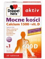 Doppelherz Aktiv Mocne kości Calcium 1500 + Witamina D3 30 tabletek