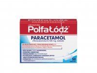 Paracetamol Polfa-Łodź 0,5 g 50 tabletek