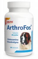 Dolfos ArthroFos Preparat wspomagający pracę stawów dla psów 90 tabletek