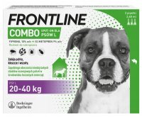 Frontline Combo Spot-On Preparat na pchły i kleszcze dla psów L 2,68 ml x 3 pipety