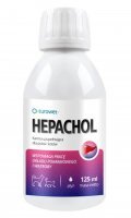 Hepachol Preparat wspomagający pracę układu pokarmowego i wątroby dla psów i kotów 125 ml
