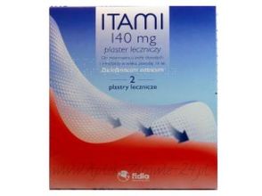Itami (Diclodermex) 140 mg 2 plastry