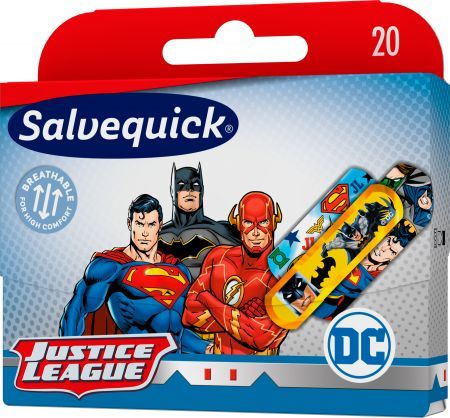 Plastry SALVEQUICK Justice League 20 sztuk