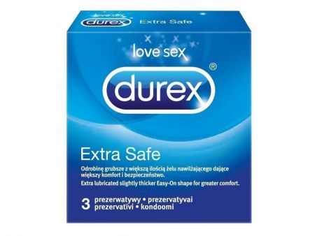 DUREX EXTRA SAFE Prezerwatywy 3 szt.