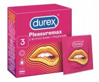 DUREX PLEARSUREMAX Prezerwatywy 3 sztuki