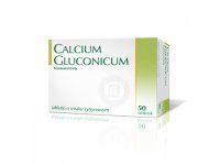 Calcium gluconicum o smaku cytrynowym 50 tabletek