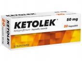Ketolek 50 mg 20 kapsułek twardych