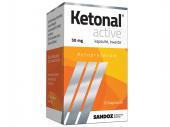 Ketonal Active 50 mg 10 kapsułek twardych