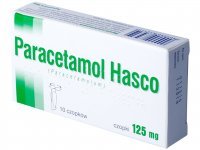 Paracetamol Hasco 0,125G 10 czopków