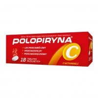 Polopiryna C 18 tabletek musujących