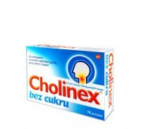 Cholinex (bez cukru) 16 pastylek