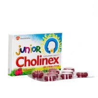 Cholinex Junior 16 pastylek do ssania