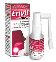 Envil gardło aerozol do stosowania w jamie ustnej 30 ml
