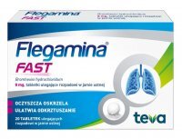 Flegamina Fast 8 mg 20 tabletek